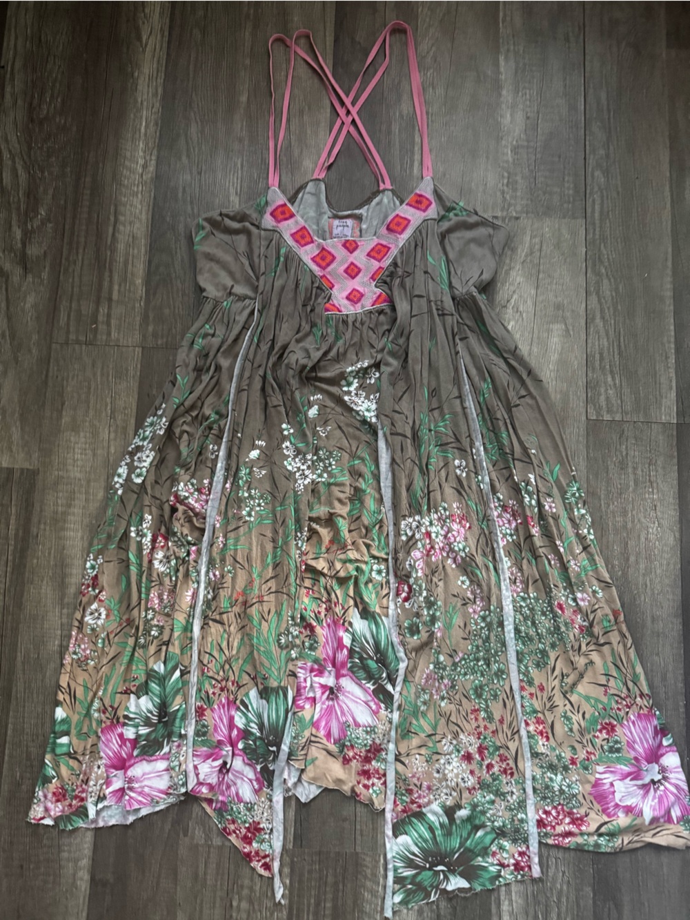 Free People Sundress Y2K Babydoll Dress